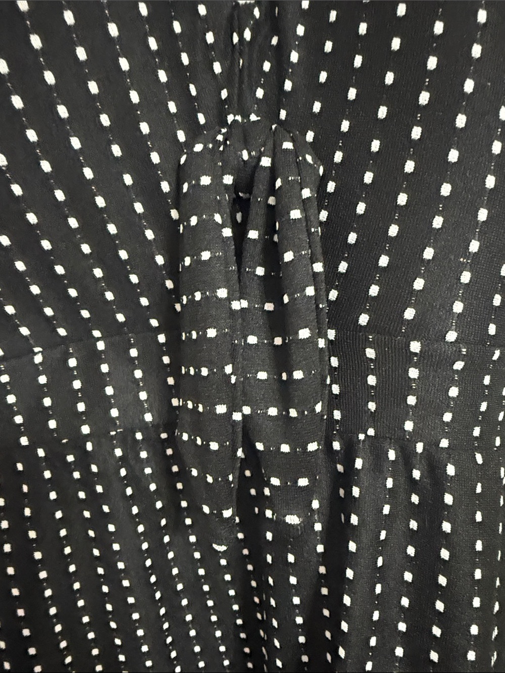 Swim by Cacique Black and White Polka Dot Swim Top Plus Size 28 - Picture 3 of 10